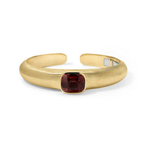 Cymbal Cuff 12.35ct Spessartite Garnet Cushion