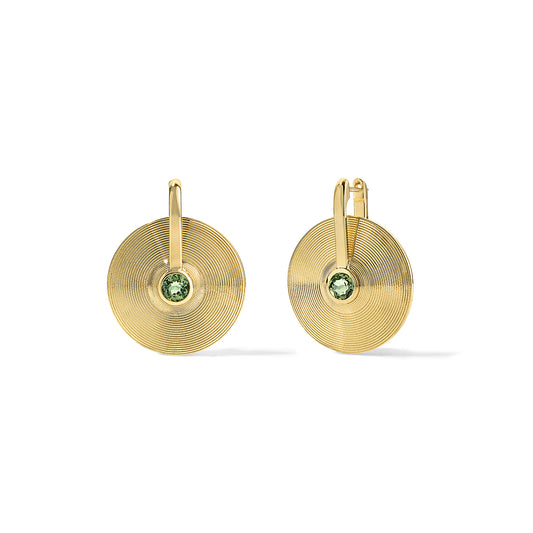 Cymbal Drop Earrings