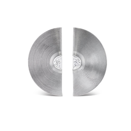 Diamond Cymbal Earrings