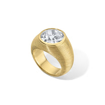 3.67ct Old European Diamond Cymbal Pinky Ring