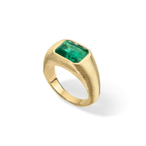 Cymbal Ring 4.88ct Emerald