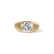 4.25ct Old Mine Diamond Cymbal Ring