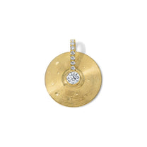 Small Cymbal Pendant - Diamond