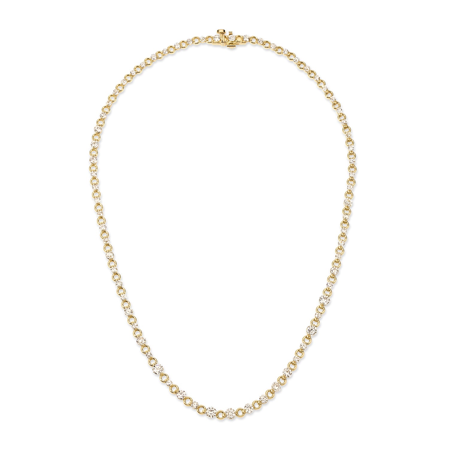 『JAC DIANA GLD』 DianaChaininChampagneDiamond-