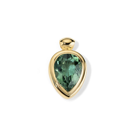 14.42ct Prasiolite Drum Head Pendant