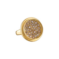 Pave Drum Head Ring