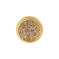 Pave Drum Head Ring