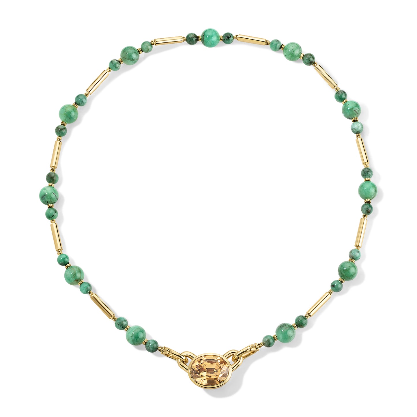 17.90ct Champagne Zircon Atha Center Piece