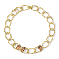 Form Collar 35.22tcw Champagne Zircon