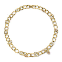 Form Chain 11.11tcw Champagne Diamonds