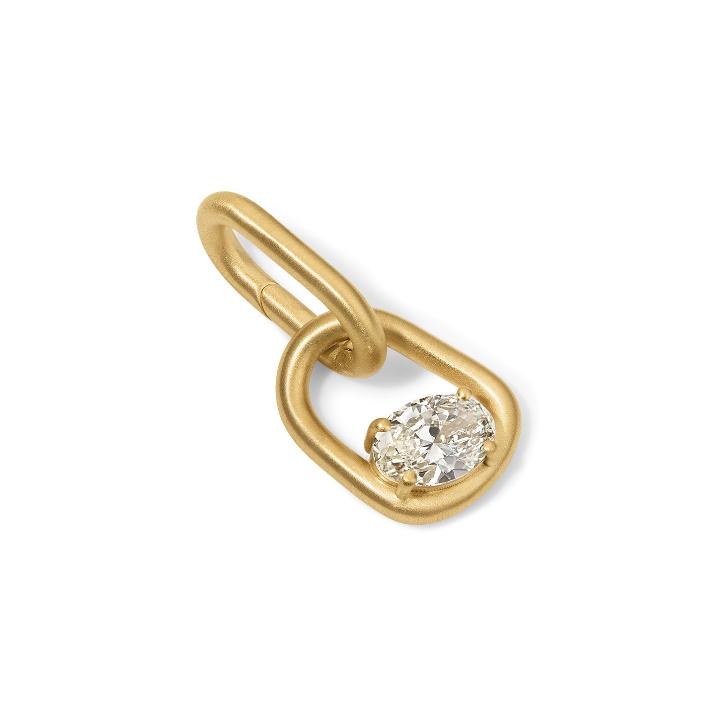 Form Pendant 1.50ct Oval Diamond