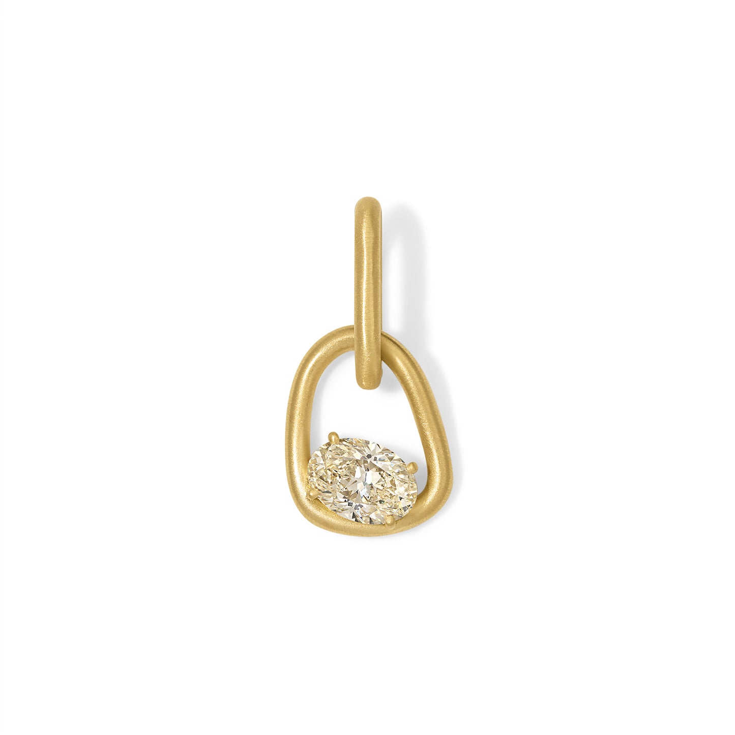 Form Pendant 4.49ct Pear Diamond