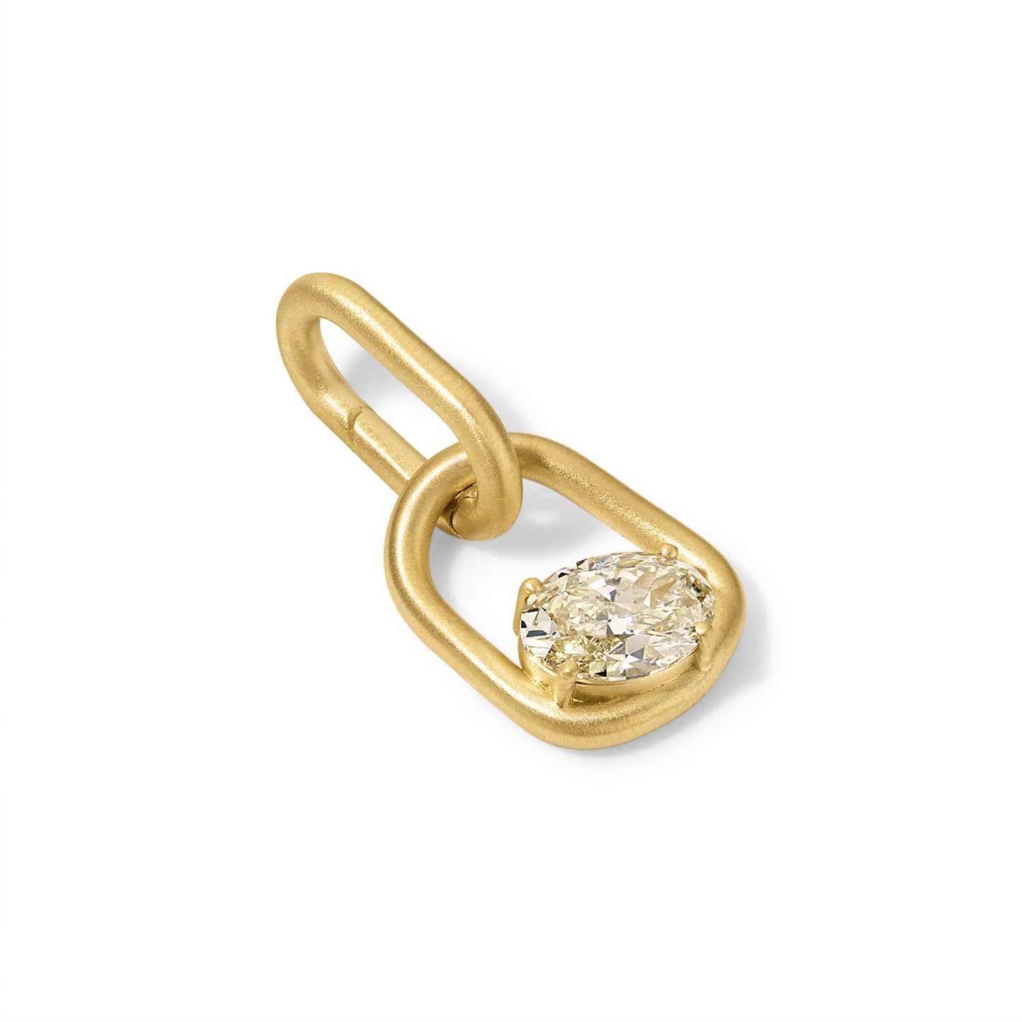 Form Pendant 4.49ct Pear Diamond