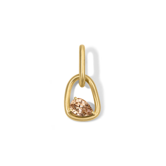 Form Pendant 3.49ct Champagne Zircon Pear