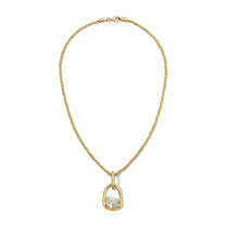 Form Pendant 4.49ct Pear Diamond