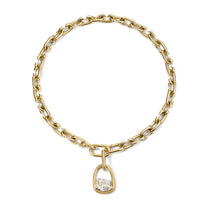 Form Pendant 4.49ct Pear Diamond