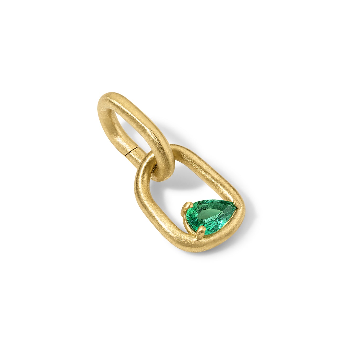 Form Pendant 0.50ct Emerald Pear
