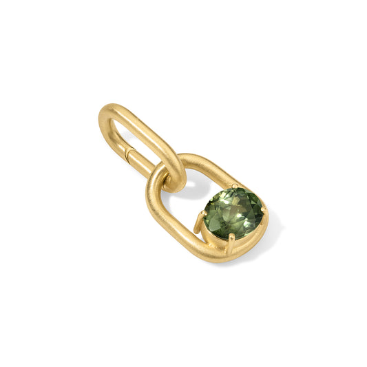 Form Pendant 2.50ct Green Tourmaline Oval