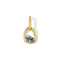 Form Pendant 2.86ct Gray Spinel Pear