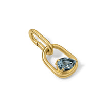 Form Pendant 2.86ct Gray Spinel Pear