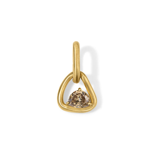 Form Pendant 1.45ct Trillion Champagne Diamond