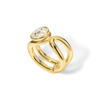 Form Ring Single 3.20ct Old European Diamond