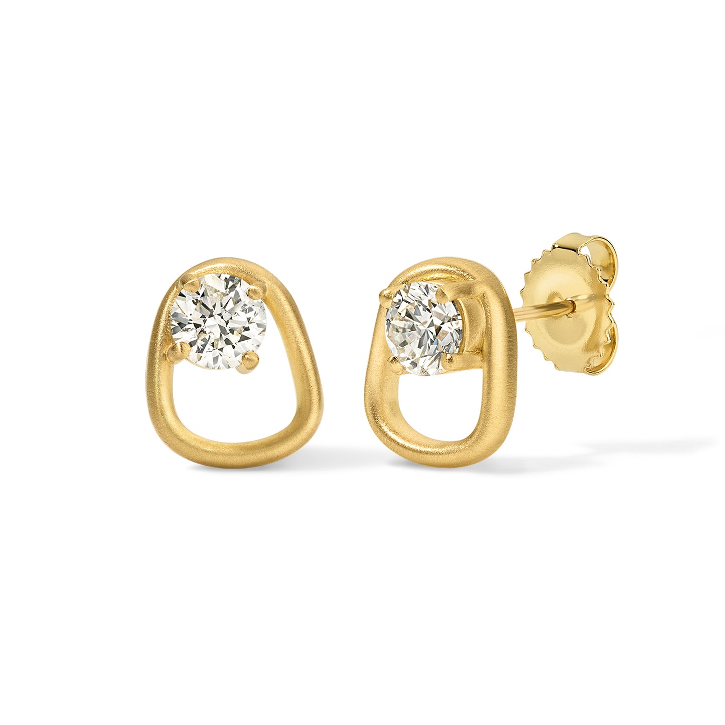 Form Studs Diamond