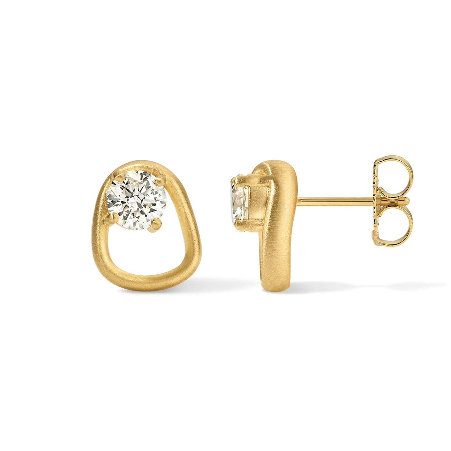 Form Studs Diamond