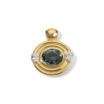Frankie Pendant Blue-Gray Tourmaline
