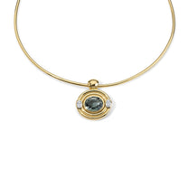 Frankie Pendant Blue-Gray Tourmaline