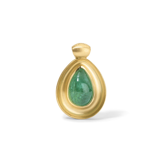 13.35ct Paraiba Tourmaline Gong Pendant