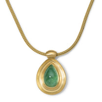 13.35ct Paraiba Tourmaline Gong Pendant