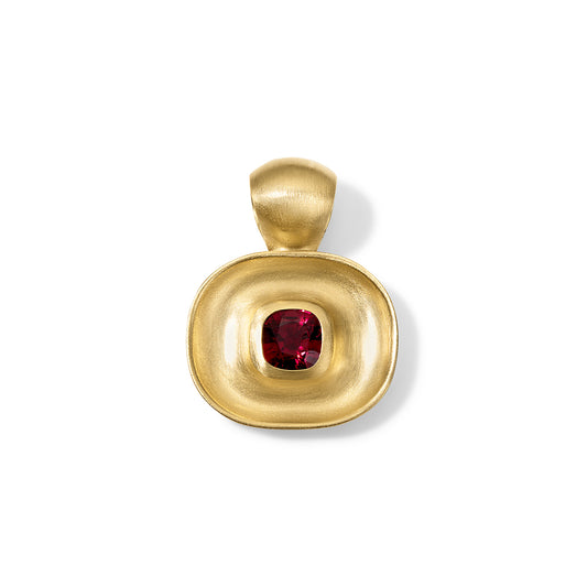 1.15ct Ruby Gong Pendant
