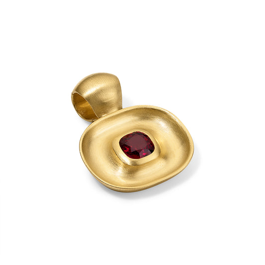 1.15ct Ruby Gong Pendant