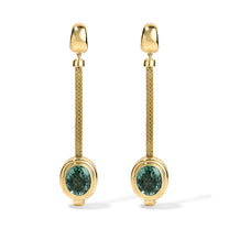 6.00ct Blue Tourmaline Josephine Earrings