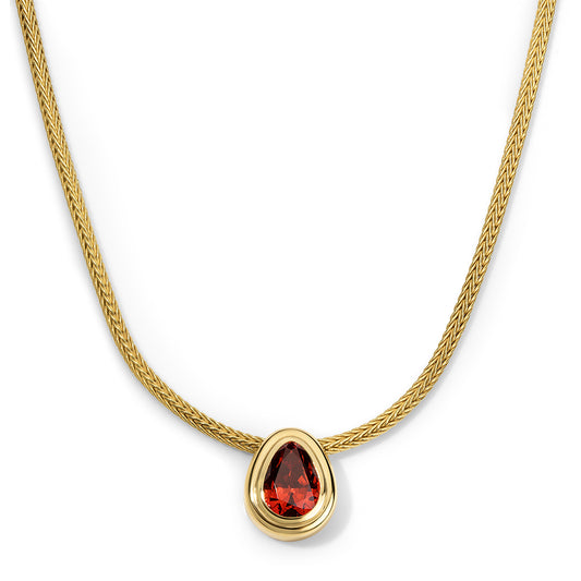 4.85ct Spessartite Garnet Josephine Necklace