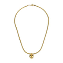 2.50ct Yellow Sapphire Pear Josephine Necklace
