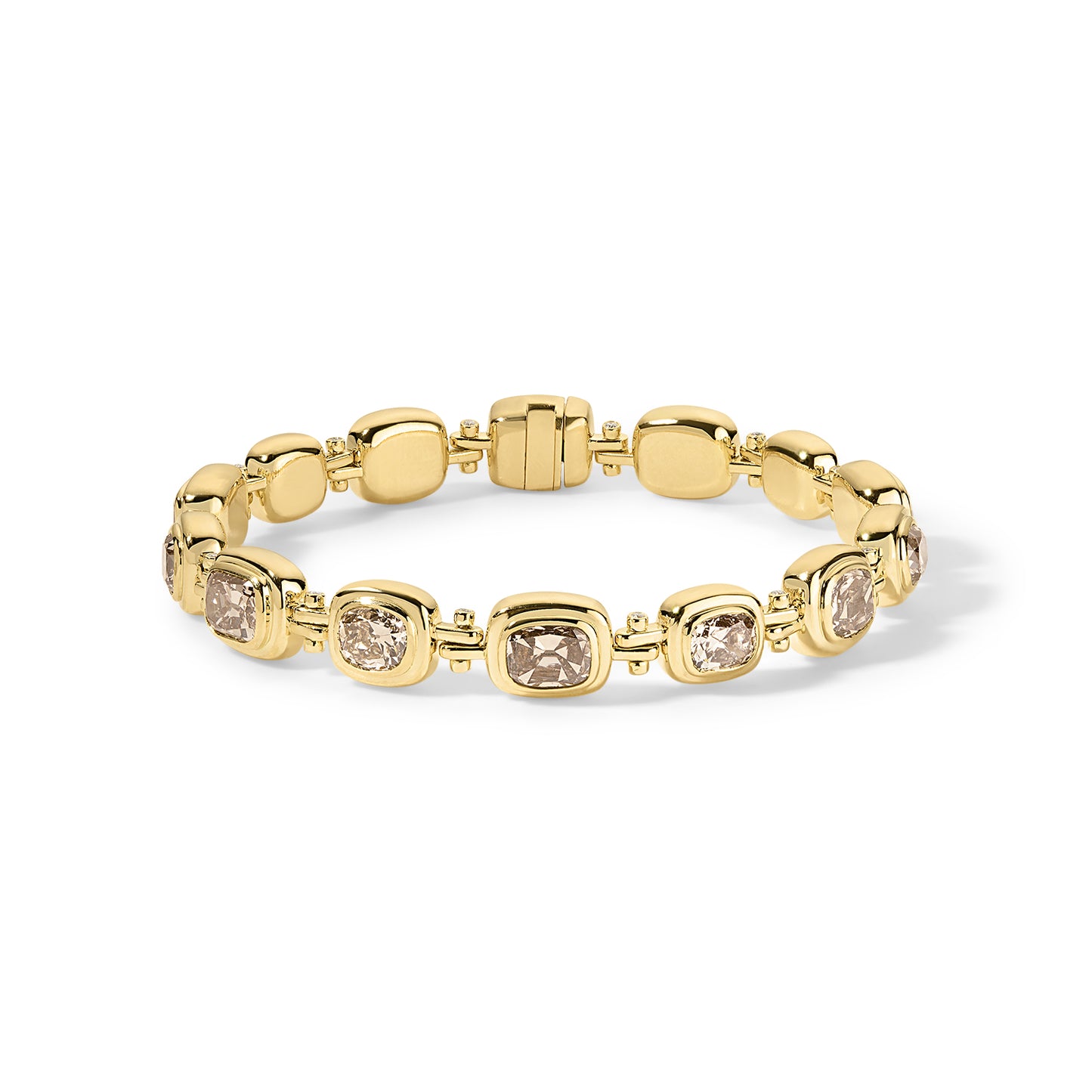 Lady Bracelet 11.65tcw Champagne Diamonds