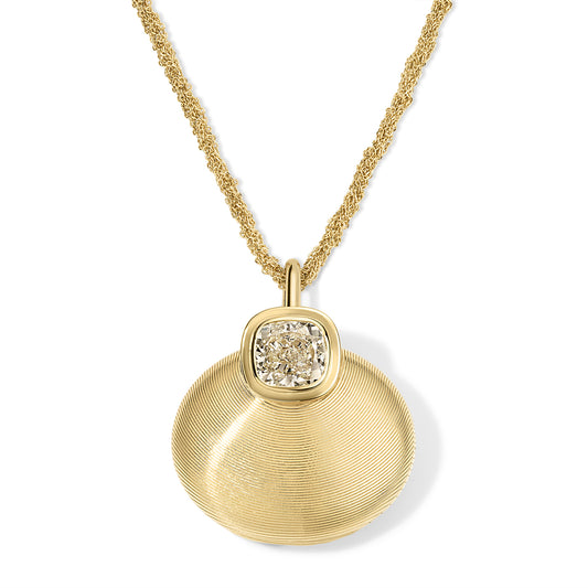 Lady Compact Mirror with 5.59ct Diamond Cushion