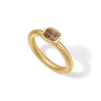 Lady Ring 0.95ct Champagne Cushion Diamond