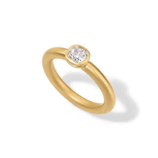 Lady Ring 0.50ct Cushion Diamond