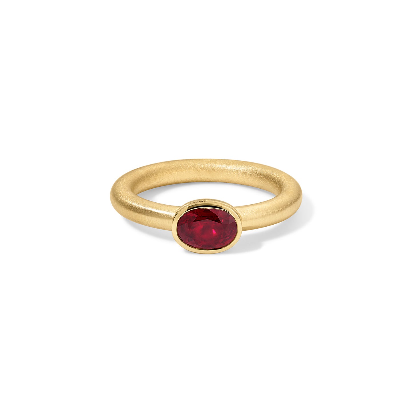 Lady Ring 1.12ct Ruby Oval