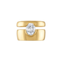 1.80ct Antique Oval Diamond Markie Ring