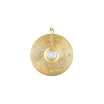 Medium Cymbal Pendant - Opal