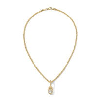 Mini Form Pendant 1.91 Old European Diamond