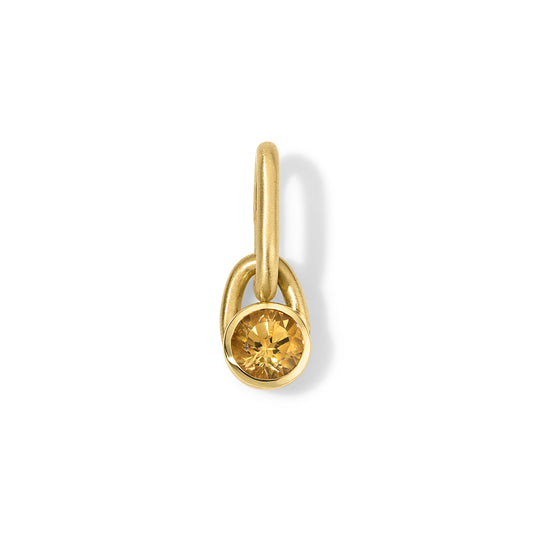 Mini Form Pendant Citrine