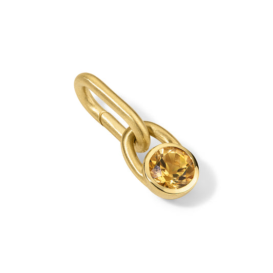 Mini Form Pendant Citrine