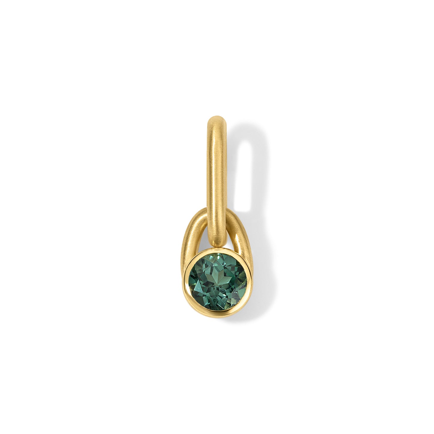 Mini Form Pendant Green Tourmaline