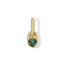 Mini Form Pendant Green Tourmaline