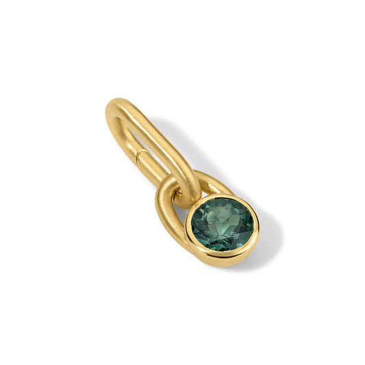 Mini Form Pendant Green Tourmaline